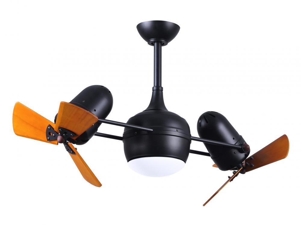 Dagny LK: 360° Dual 14" Rotational Ceiling Fan with light kit