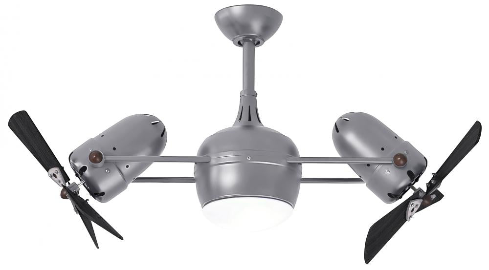 Dagny LK: 360° Dual 14" Rotational Ceiling Fan with light kit