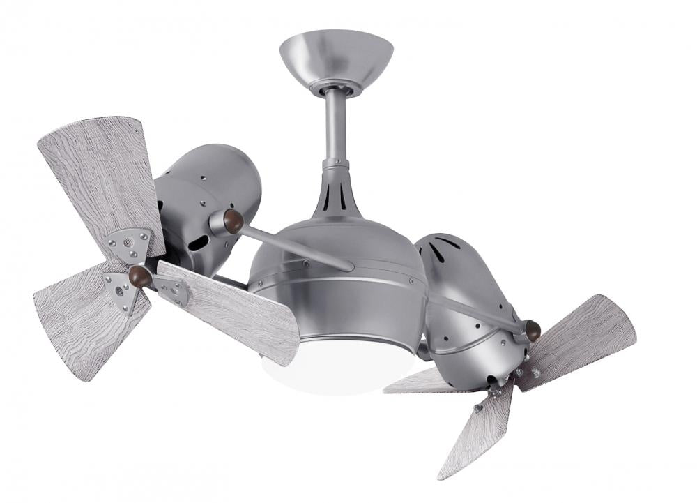 Dagny LK: 360° Dual 14" Rotational Ceiling Fan with light kit